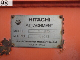 中古建設機械 中古 日立建機 HITACHI 解体機 ロングフロント・ハイリフト ZX70