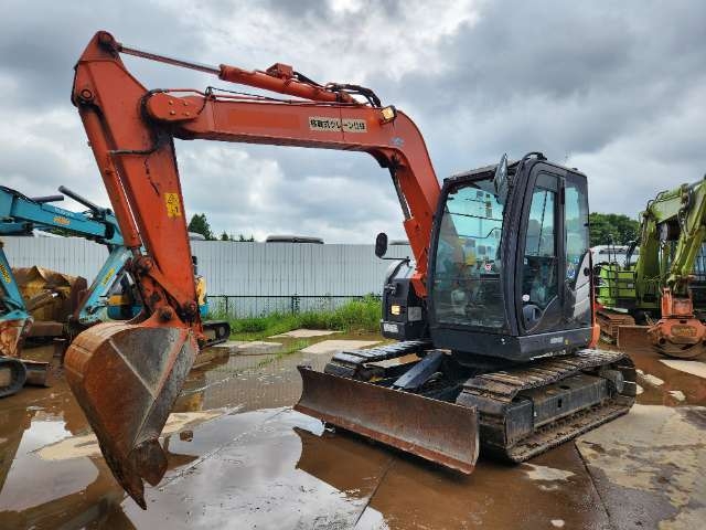 Used Construction Machine Used HITACHI Excavator 0.2-0.3m3 ZX75US-5B Photos