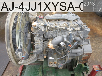 Used Construction Machine used  Engine Diesel engine AJ-4JJ1XYSA-03 #4JJ1-165788, 2013Year -Hours