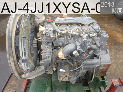 中古建設機械 中古  エンジン ディーゼルエンジン AJ-4JJ1XYSA-03 #4JJ1-165788, 2013年式 -時間
