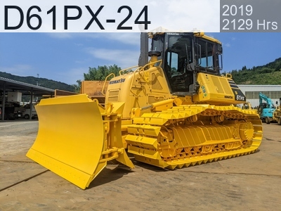 Used Construction Machine Used KOMATSU Bulldozer  D61PX-24 #41123, 2019Year 2129Hours
