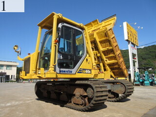 中古建設機械 中古 コマツ KOMATSU クローラ・キャリア クルクルキャリア・全旋回キャリアダンプ CD60R-1A