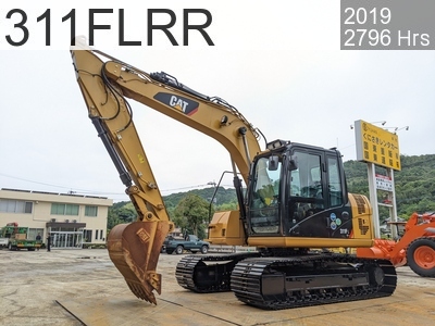Used Construction Machine Used CAT Excavator 0.4-0.5m3 311FLRR #JFT11018, 2019Year 2796Hours