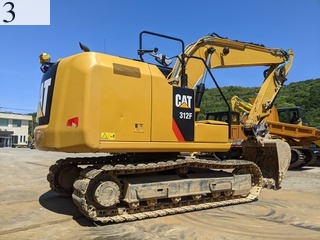 Used Construction Machine Used CAT CAT Excavator 0.4-0.5m3 312F