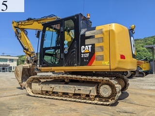 Used Construction Machine Used CAT CAT Excavator 0.4-0.5m3 312F