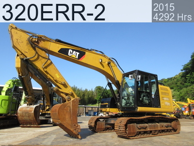 Used Construction Machine used  Excavator 0.7-0.9m3 320ERR-2 #LHN00766, 2015Year 4287Hours