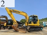 中古建設機械 中古 コマツ KOMATSU 油圧ショベル・バックホー ０．４－０．５立米 PC128US-10