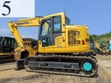 中古建設機械 中古 コマツ KOMATSU 油圧ショベル・バックホー ０．４－０．５立米 PC128US-10