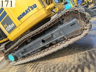 中古建設機械 中古 コマツ KOMATSU 油圧ショベル・バックホー ０．４－０．５立米 PC128US-10