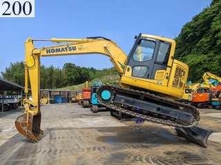 中古建設機械 中古 コマツ KOMATSU 油圧ショベル・バックホー ０．４－０．５立米 PC128US-10