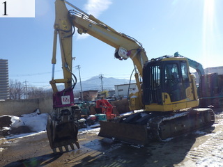 Used Construction Machine Used KOMATSU KOMATSU Forestry excavators Feller Buncher Zaurus Robo PC138US-10NM