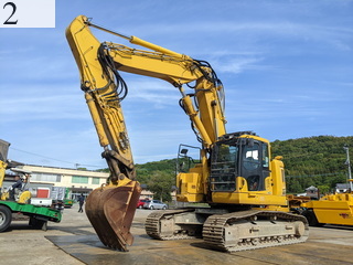 中古建設機械 中古 コマツ KOMATSU 解体機 ロングフロント・ハイリフト PC228USLC-11