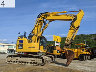 中古建設機械 中古 コマツ KOMATSU 解体機 ロングフロント・ハイリフト PC228USLC-11