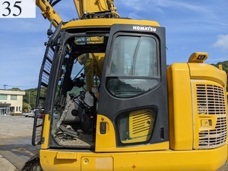 中古建設機械 中古 コマツ KOMATSU 解体機 ロングフロント・ハイリフト PC228USLC-11