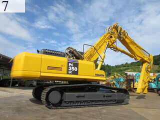 中古建設機械 中古 コマツ KOMATSU 解体機 ロングフロント・ハイリフト PC350LC-7E0