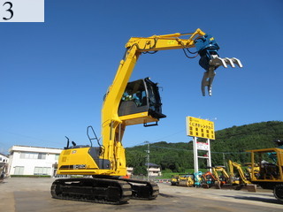 中古建設機械 中古 住友建機 SUMITOMO 林業機械 グラップル・ウインチ・排土板 SH120LC-6MH