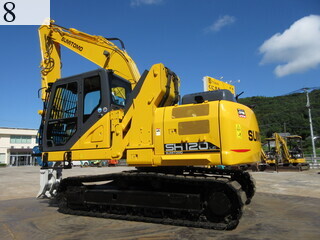 Used Construction Machine Used SUMITOMO SUMITOMO Forestry excavators Grapple / Winch / Blade SH120LC-6MH