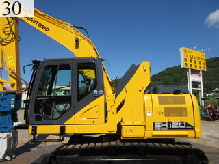 Used Construction Machine Used SUMITOMO SUMITOMO Forestry excavators Grapple / Winch / Blade SH120LC-6MH