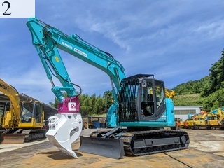 中古建設機械 中古 コベルコ建機 KOBELCO 林業機械 フェラーバンチャザウルスロボ SK135SR-3