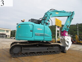 中古建設機械 中古 コベルコ建機 KOBELCO 林業機械 フェラーバンチャザウルスロボ SK135SR-3