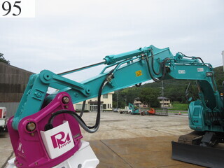 中古建設機械 中古 コベルコ建機 KOBELCO 林業機械 フェラーバンチャザウルスロボ SK135SR-3