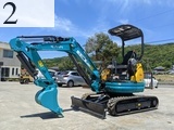 中古建設機械 中古 クボタ KUBOTA 油圧ショベル・バックホー ０．１立米以下 U-20-3A