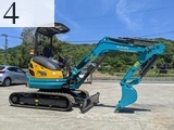 中古建設機械 中古 クボタ KUBOTA 油圧ショベル・バックホー ０．１立米以下 U-20-3A