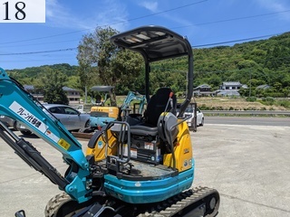 中古建設機械 中古 クボタ KUBOTA 油圧ショベル・バックホー ０．１立米以下 U-20-3A