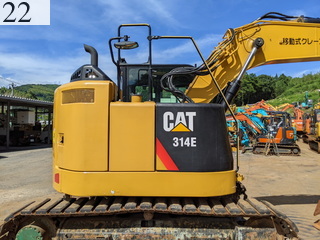 中古建設機械 中古 キャタピラー CAT 油圧ショベル・バックホー ０．４－０．５立米 314ECR