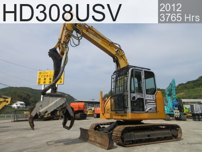 Used Construction Machine used Array Forestry excavators Processor HD308USV #5364, 2012Year 3744Hours