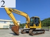 中古建設機械 中古 コマツ KOMATSU 油圧ショベル・バックホー ０．４－０．５立米 PC138US-10