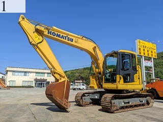 中古建設機械 中古 コマツ KOMATSU 油圧ショベル・バックホー ０．４－０．５立米 PC138US-10