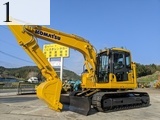 中古建設機械 中古 コマツ KOMATSU 油圧ショベル・バックホー ０．４－０．５立米 PC138US-11