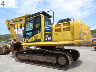 中古建設機械 中古 コマツ KOMATSU 解体機 バックホー解体仕様 PC210-10