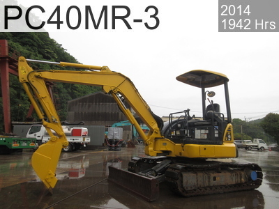 Used Construction Machine used  Excavator 0.2-0.3m3 PC40MR-3 #22601, 2014Year 1935Hours