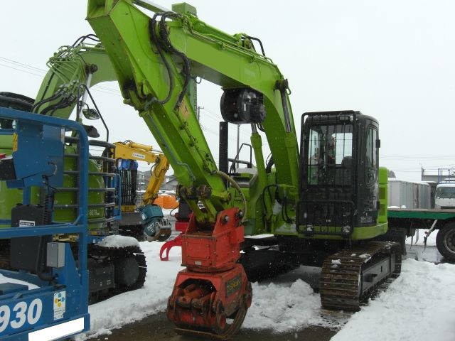 Used Construction Machine used  Forestry excavators Grapple / Winch / Blade SH135X-3B Photos