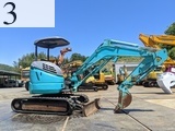 中古建設機械 中古 クボタ KUBOTA 油圧ショベル・バックホー ０．２－０．３立米 SK30SR-6