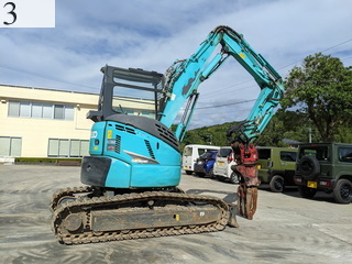 中古建設機械 中古 コベルコ建機 KOBELCO 解体機 ロングフロント・ハイリフト SK30UR-6