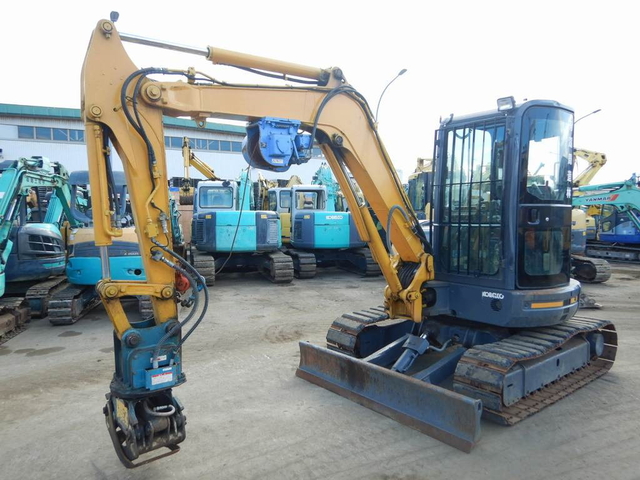 Used Construction Machine used  Forestry excavators Grapple / Winch / Blade SK40SR-3 Photos
