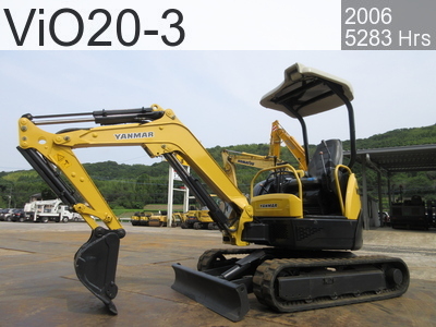 Used Construction Machine used  Excavator ~0.1m3 ViO20-3 #33318B, 2006Year 5283Hours