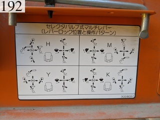 中古建設機械 中古 日立建機 HITACHI 油圧ショベル・バックホー ０．７－０．９立米 ZX200-6