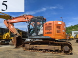 中古建設機械 中古 日立建機 HITACHI 油圧ショベル・バックホー ０．７－０．９立米 ZX225US-5B