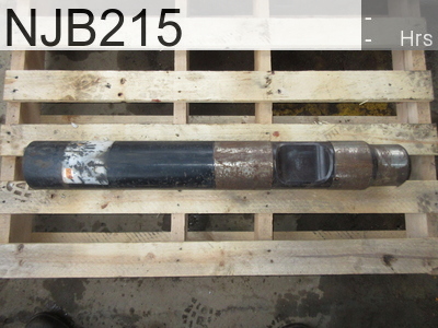 Used Construction Machine used Array Hydraulic breaker chisels Flat end type NJB215 #C548619, -Year -Hours