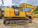 中古建設機械 中古 キャタピラー CATERPILLAR 油圧ショベル・バックホー ０．４－０．５立米 311FLRR