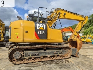 中古建設機械 中古 キャタピラー CATERPILLAR 油圧ショベル・バックホー ０．４－０．５立米 311FLRR