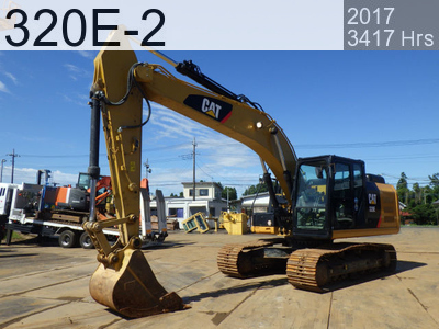 Used Construction Machine used  Excavator 0.7-0.9m3 320E-2 #SXE04098, 2017Year 3408Hours