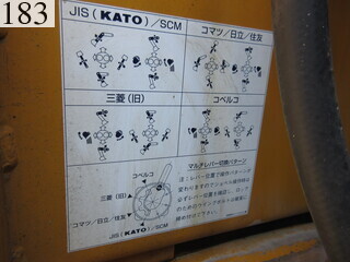 中古建設機械 中古 加藤製作所 KATO 油圧ショベル・バックホー ０．７－０．９立米 HD820V