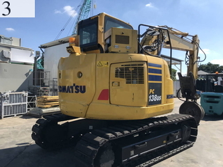 中古建設機械 中古 コマツ KOMATSU マテリアルハンドリング機 マグネエース仕様 PC138US-10