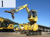 Used Construction Machine Used KOMATSU KOMATSU Material Handling / Recycling excavators Grapple PC138US-8