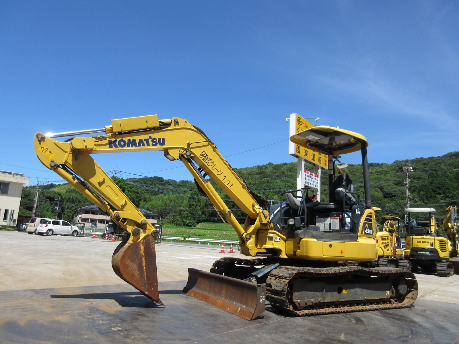 Used Construction Machine used  Excavator 0.2-0.3m3 PC45MR-5 Photos